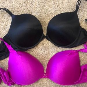 Lot of 2 VS padded bras